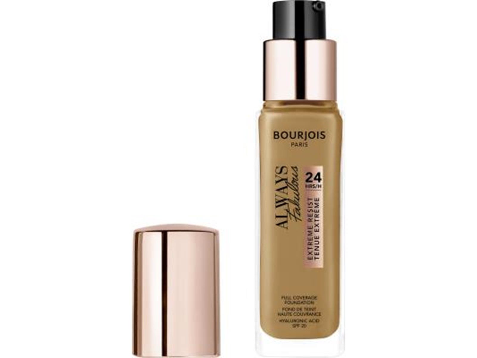 Bourjois Always fabulous 24hrs foundation SPF20 - No. 520 Caramel Bourjois Always fabulous 24hrs foundation SPF20 - No. 520 Caramel